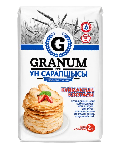 GRANUM “ҚҰЙМАҚ ҚОСПАСЫ” ЖОҒАРҒЫ СҰРЫПТЫ ҰН