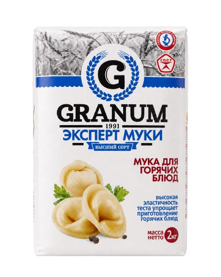 GRANUM МУКА ВЫСШЕГО СОРТА «ДЛЯ ГОРЯЧИХ БЛЮД»